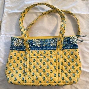 Vera Bradley Floral Quilted Tote Bag